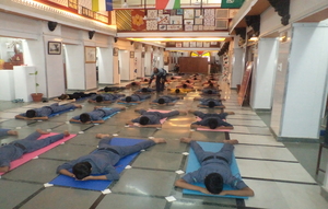 shavasan yoga in udaipur india